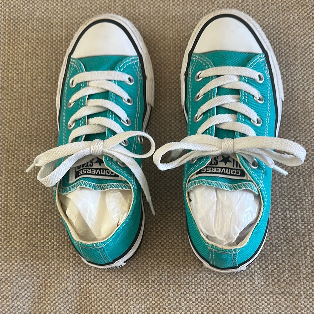 Converse Kids' Turquoise Sneakers